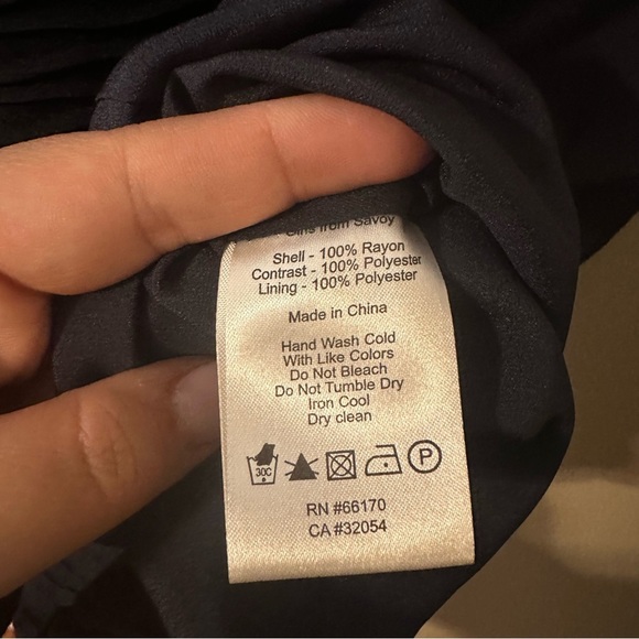 Anthropologie Girls from savoy navy straight pleated skirt size 8 Office Uniform - Picture 8 of 13